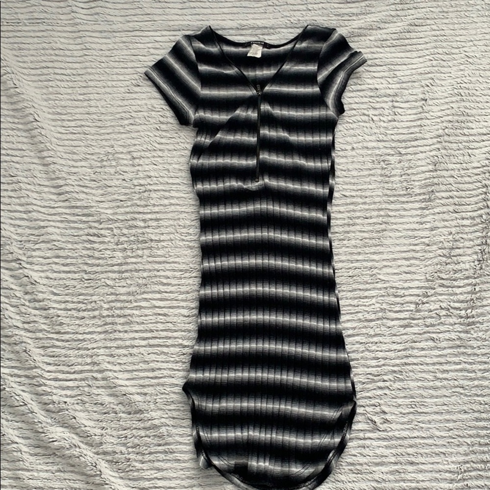 Fitted mini dress